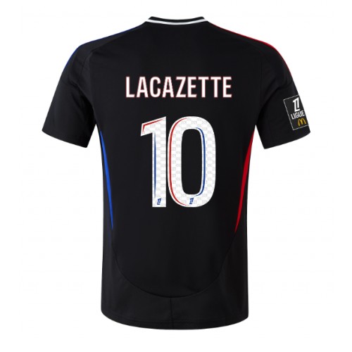 Fotbalové Dres Olympique Lyonnais Alexandre Lacazette #10 Venkovní 2024-25 Krátký Rukáv